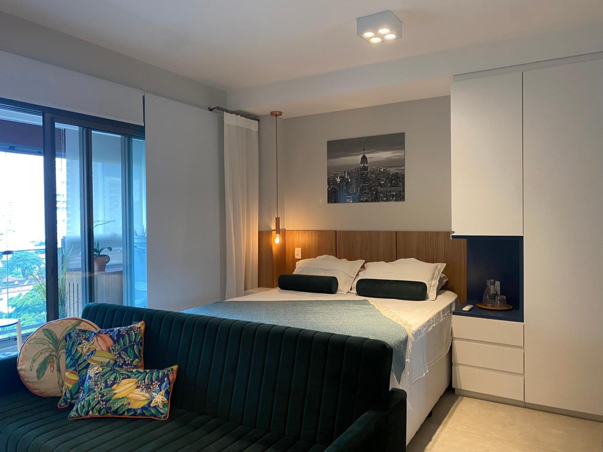 Eden Brooklin O Ap Estrelas - Ar-condicionado Garagem Apartamento